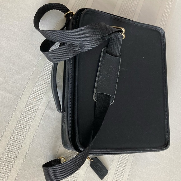 Coach “vintage” laptop case, black - Picture 1 of 3